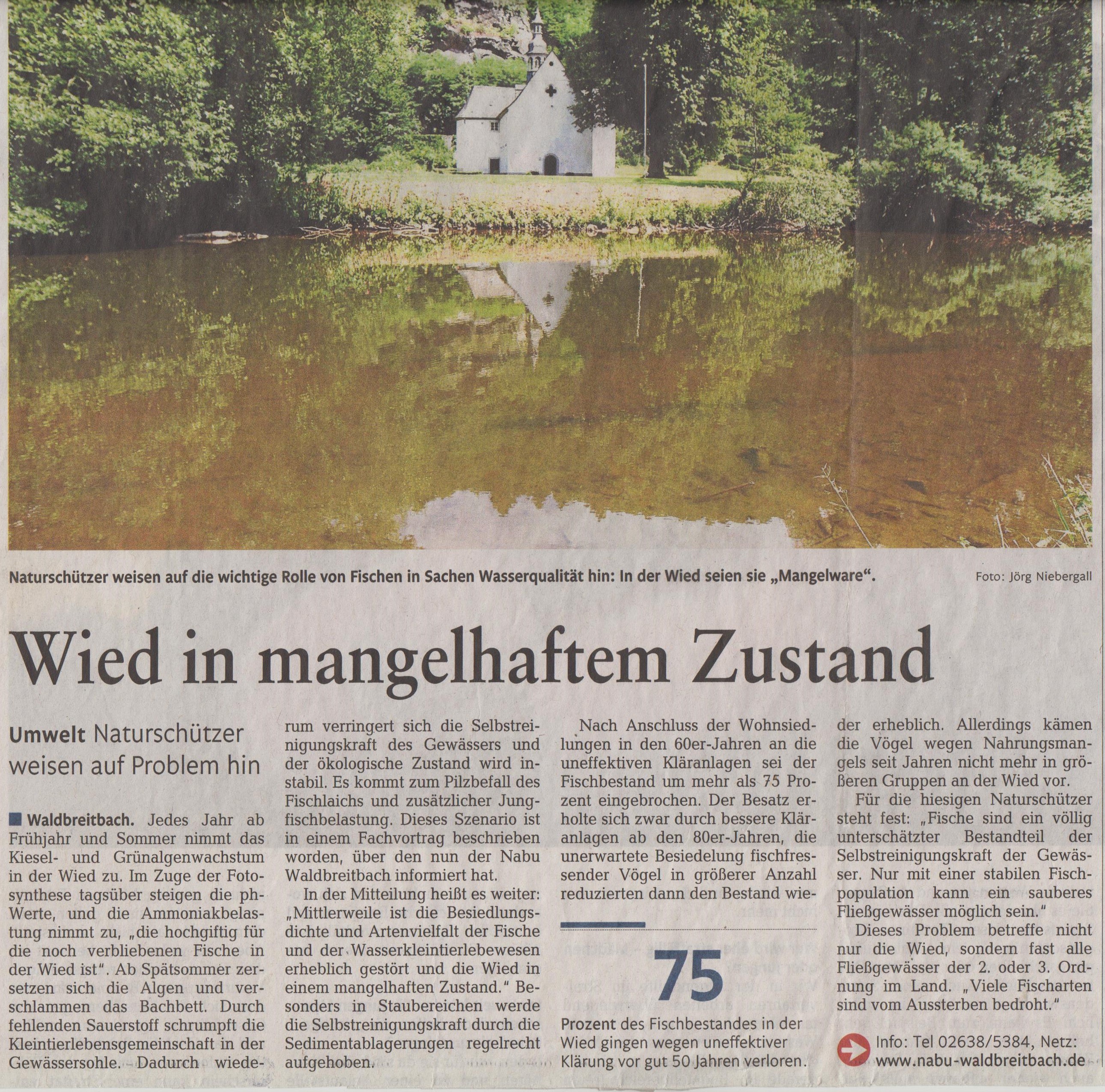 Rhein-Zeitung 07.08.2015